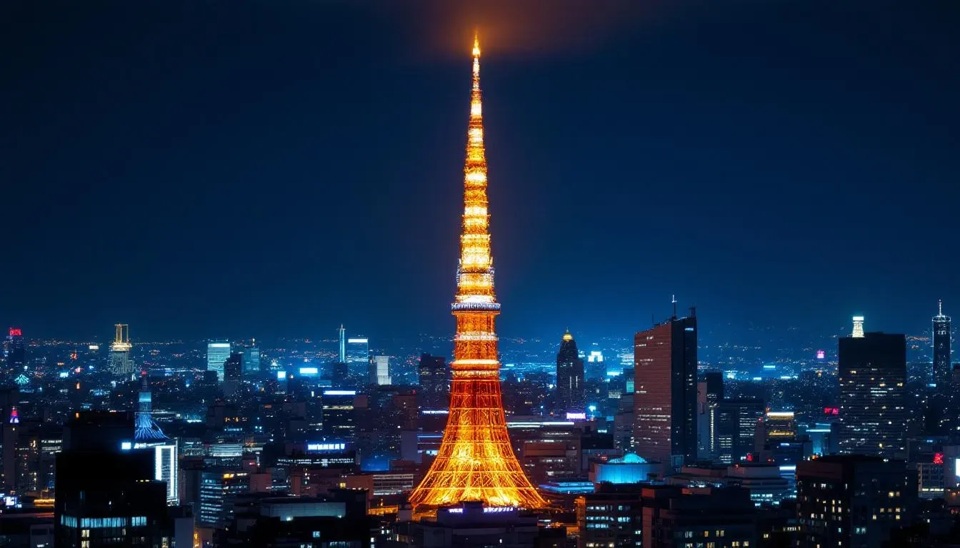Tokyo Tower - filming location in Japan