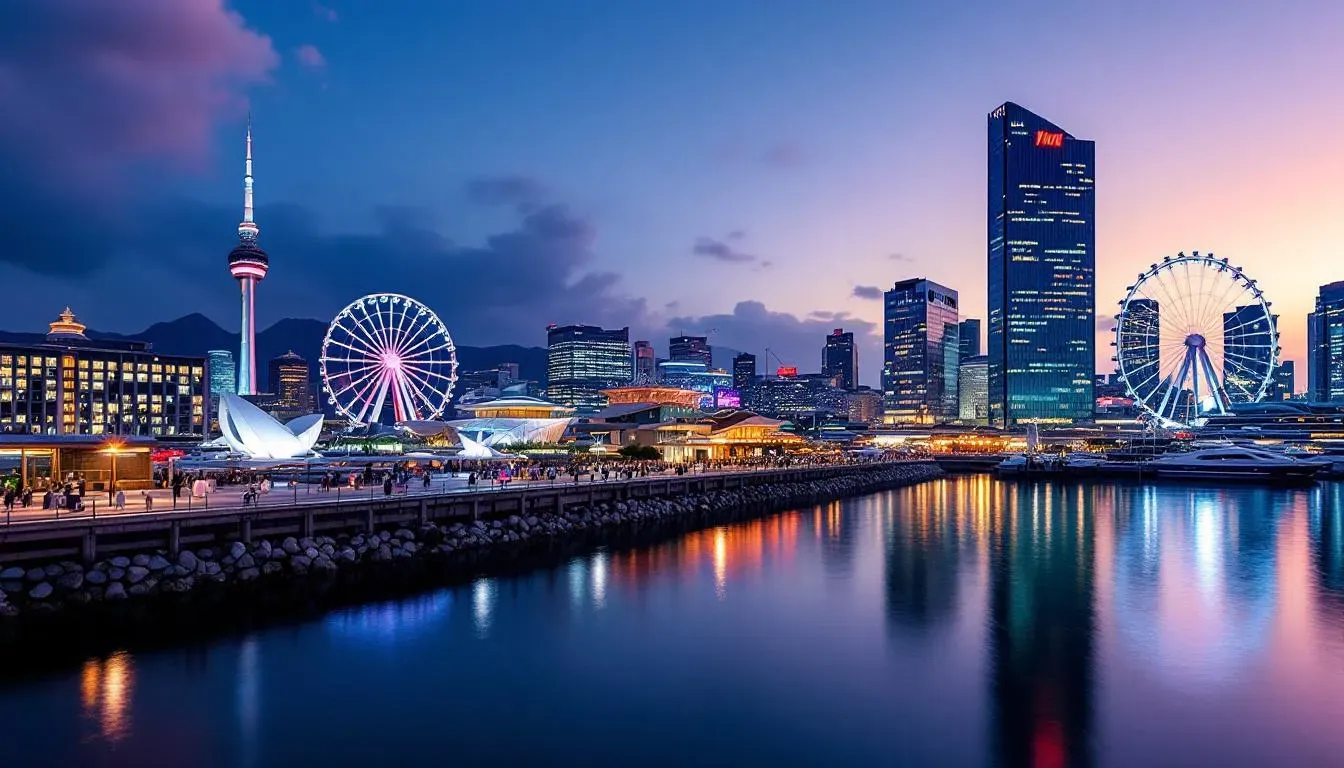 Yokohama Waterfront - filming location in Japan