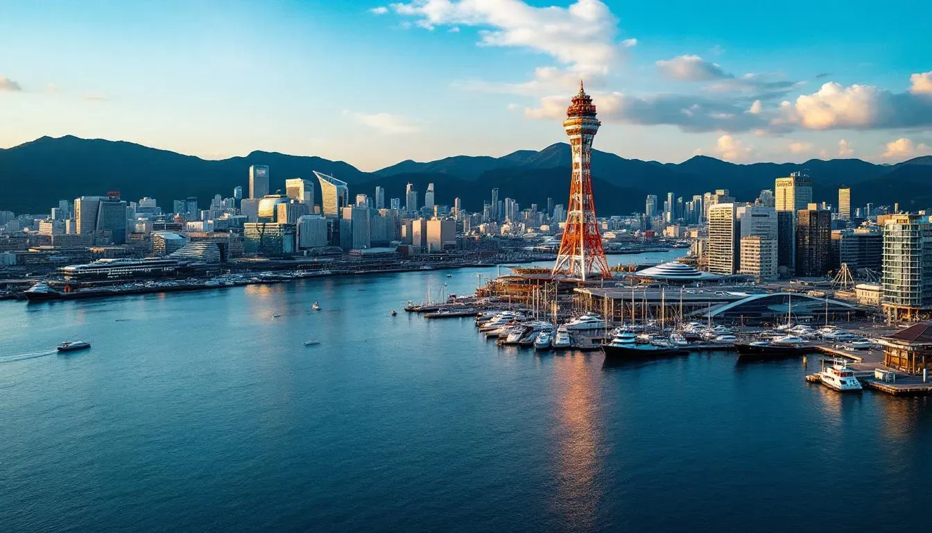 Kobe Harbor - filming location in Japan