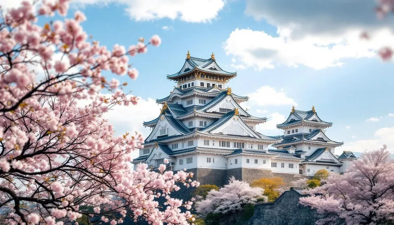Himeji Castle - filming location in Japan