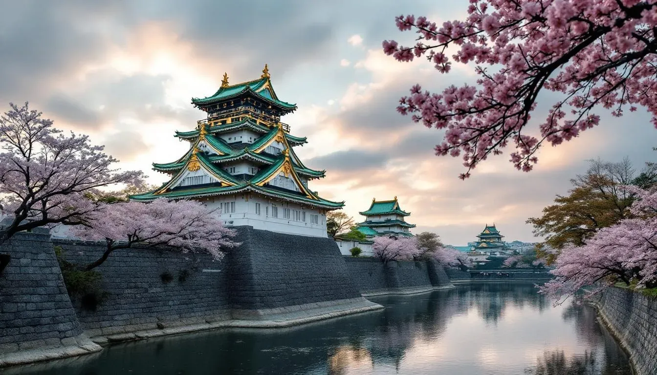 Osaka Castle - filming location in Japan