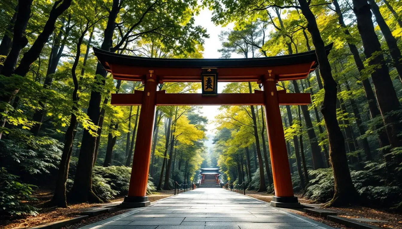 Meiji Shrine - filming location in Japan