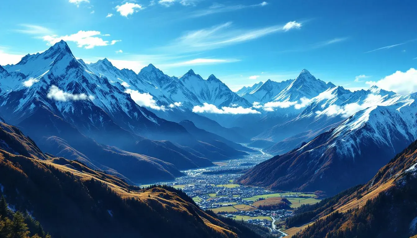 Japanese Alps - filming location in Japan