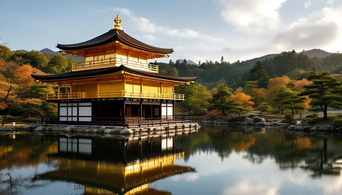 Kinkakuji - filming location in Japan