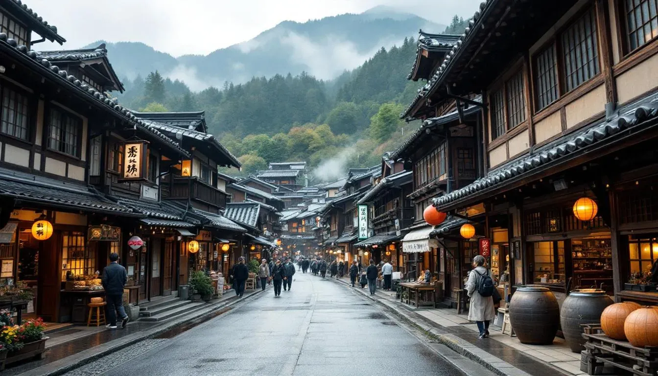 Takayama Old Town - filming location in Japan