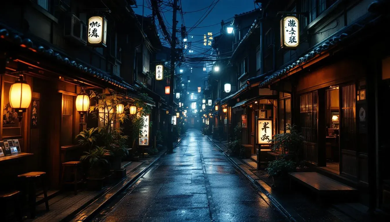 Kyoto Pontocho - filming location in Japan