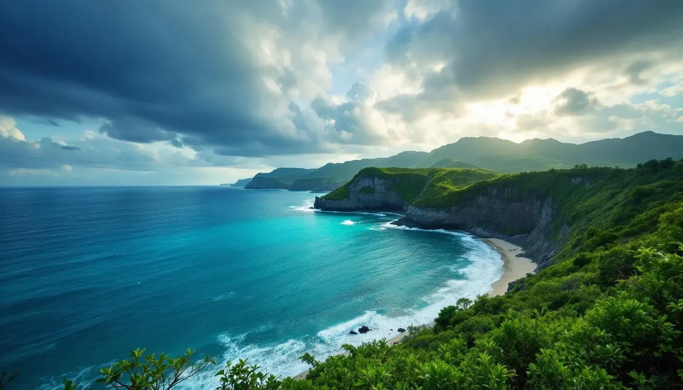 Okinawa Coast - filming location in Japan