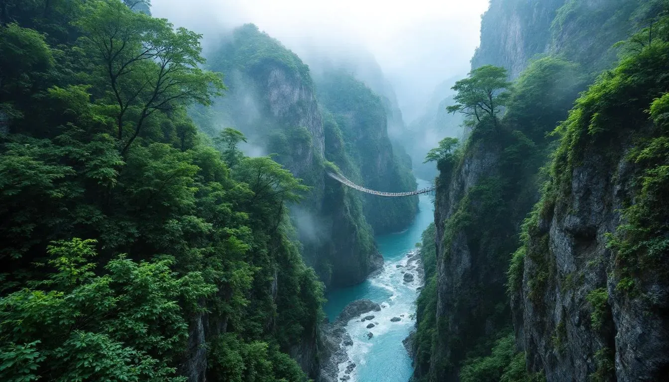 Iya Valley - filming location in Japan