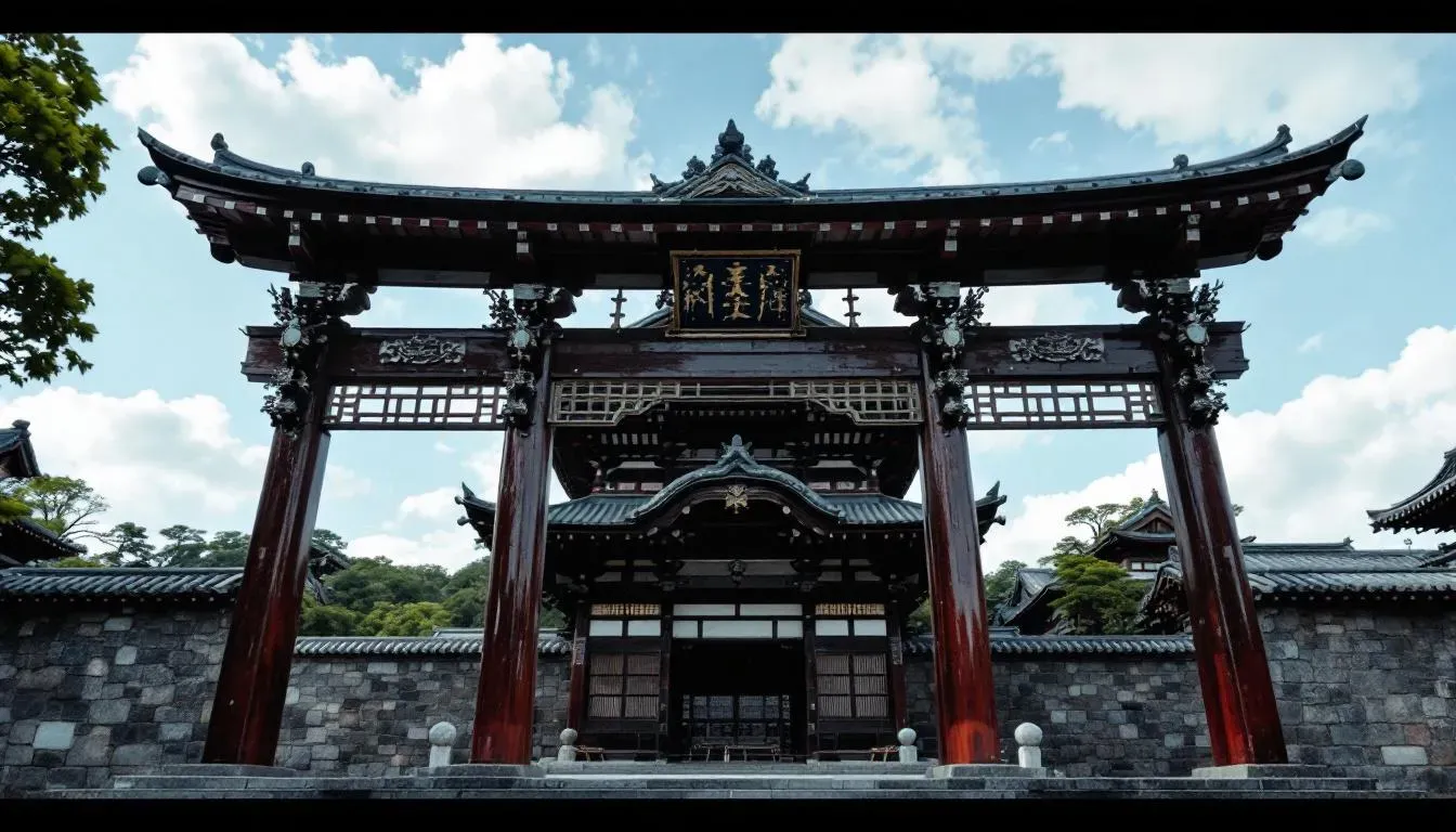 Nijo Castle - filming location in Japan