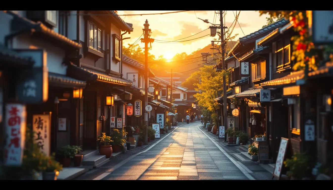 Naramachi - filming location in Japan