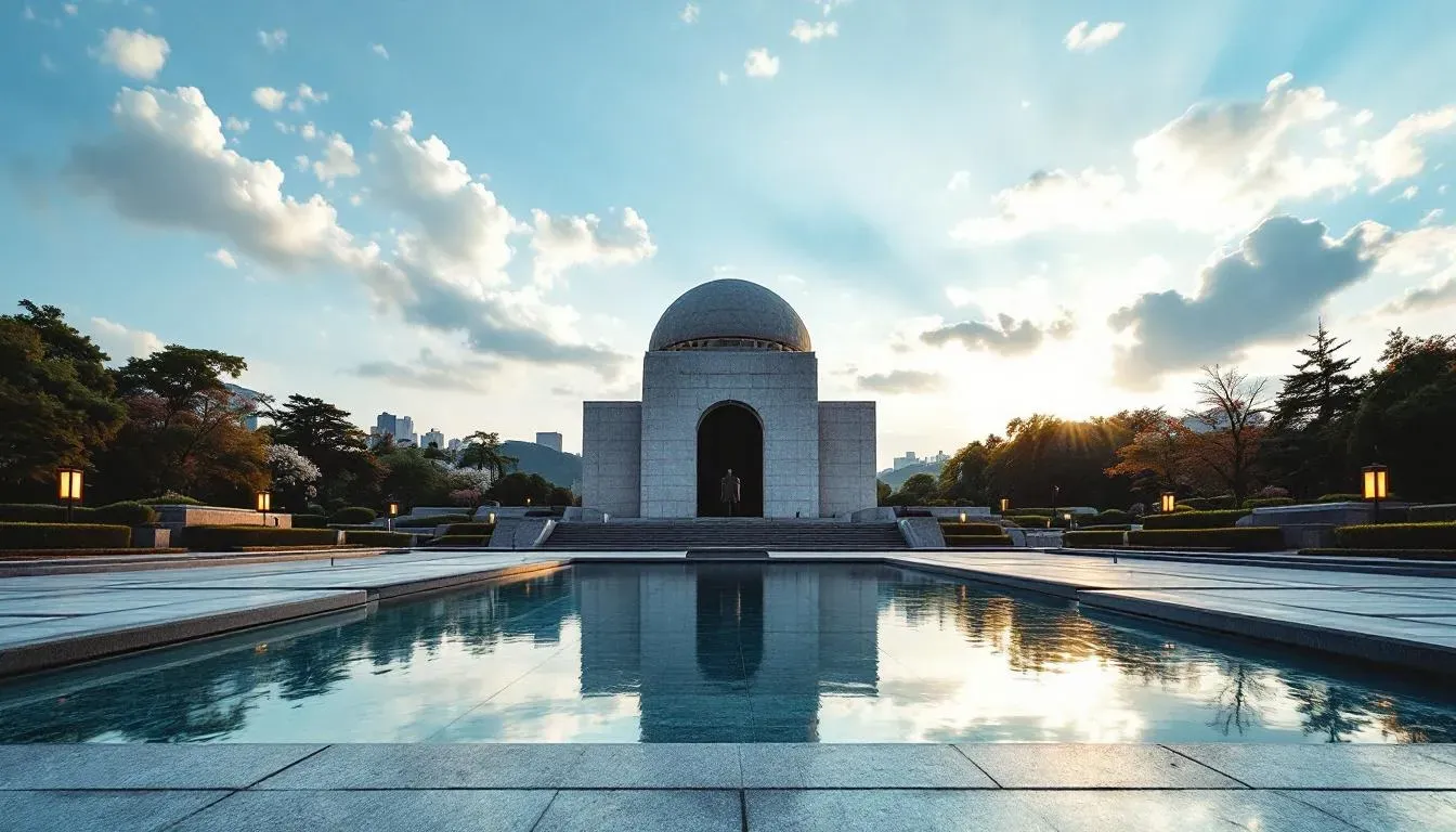Hiroshima Memorial - filming location in Japan