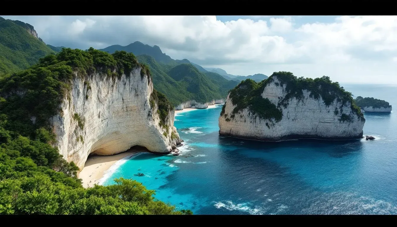 Miyakojima Cliffs - filming location in Japan