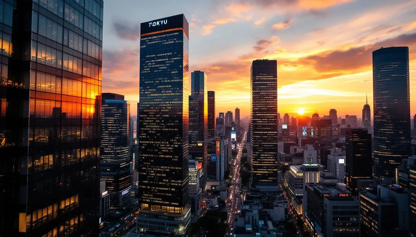 Shinjuku Skyscrapers - filming location in Japan