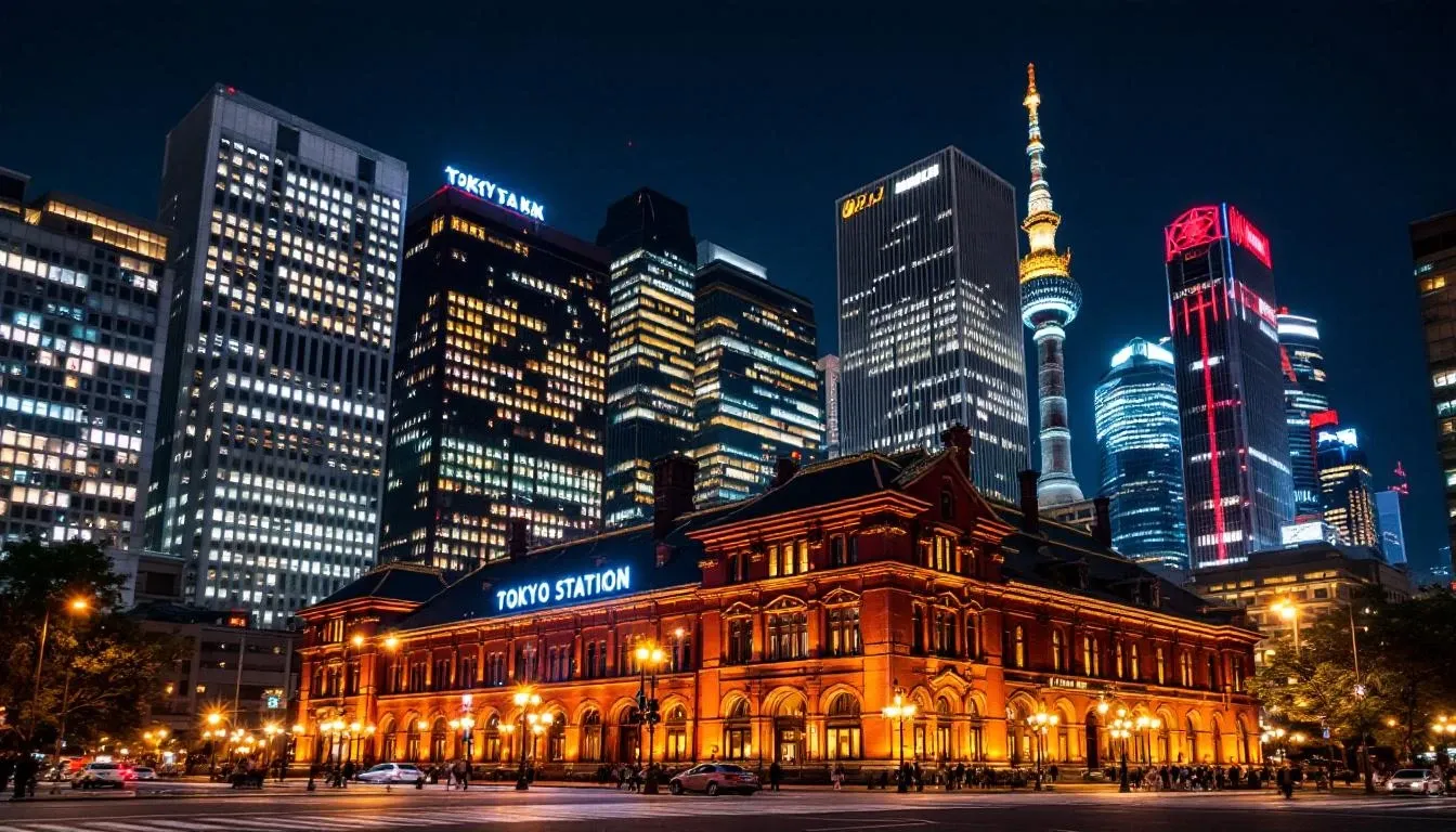 Tokyo Station - filming location in Japan